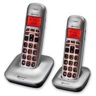 Big Tel 1202 Twin Cordless Phone System with Large Buttons