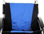 Back Upholstery In Blue For A Excel G Lite Pro