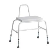 Extra Wide 44 Stone Bariatric Perching Stool