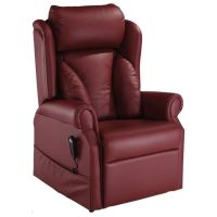 Cosi Chair Kensey Single Motor in Burnt Amber Ultra Leather