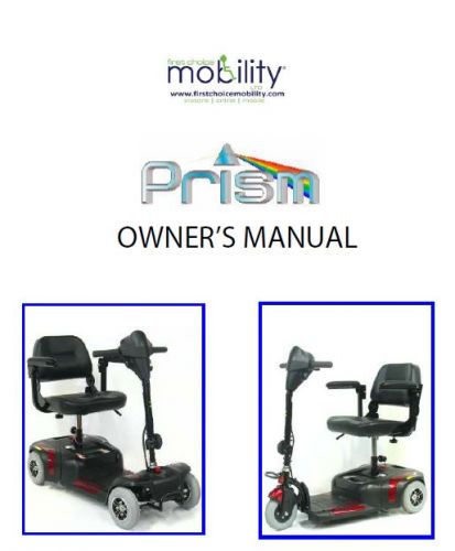 Drive Prism Scooter Manual
