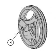 Rear Wheel for Drive X Fold Rollator