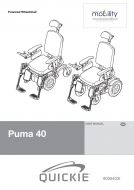 Sunrise Medical Quickie Puma 40 Manual