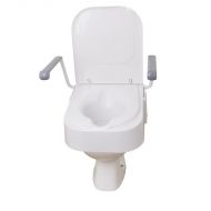 Raised Toilet Seat With Arms