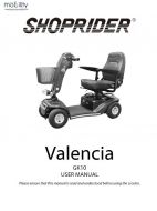 Shoprider Valencia Manual