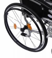 Rear Self Propel Wheel Complete for ZTec Lite Wheelchair