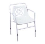 Adjustable Height Stationary Shower Chair