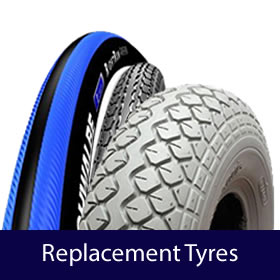 Replacement Tyres - Wheelchair Tyres, Scooter Tyres